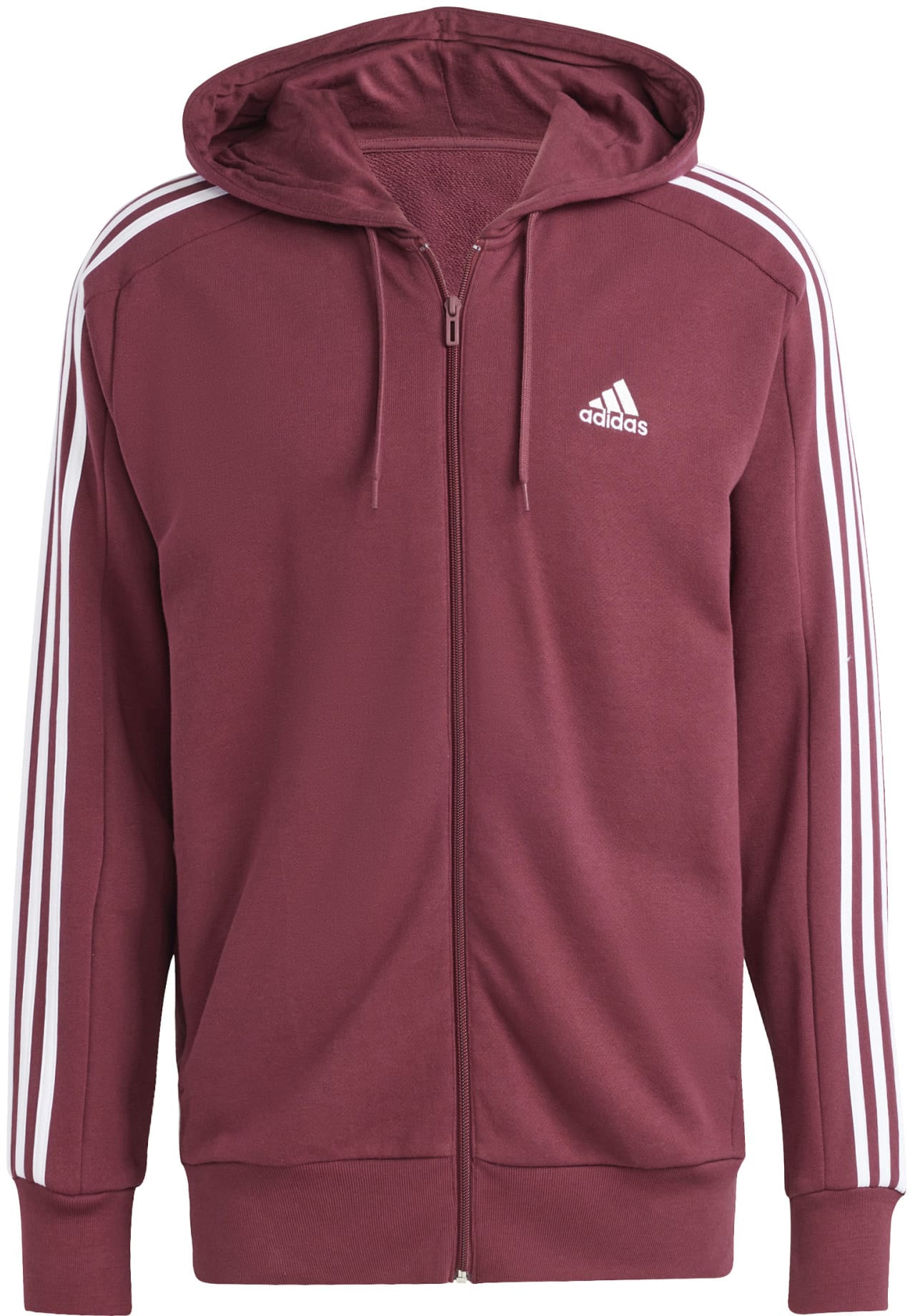 Essentials French Terry 3-Stripes ritshoodie