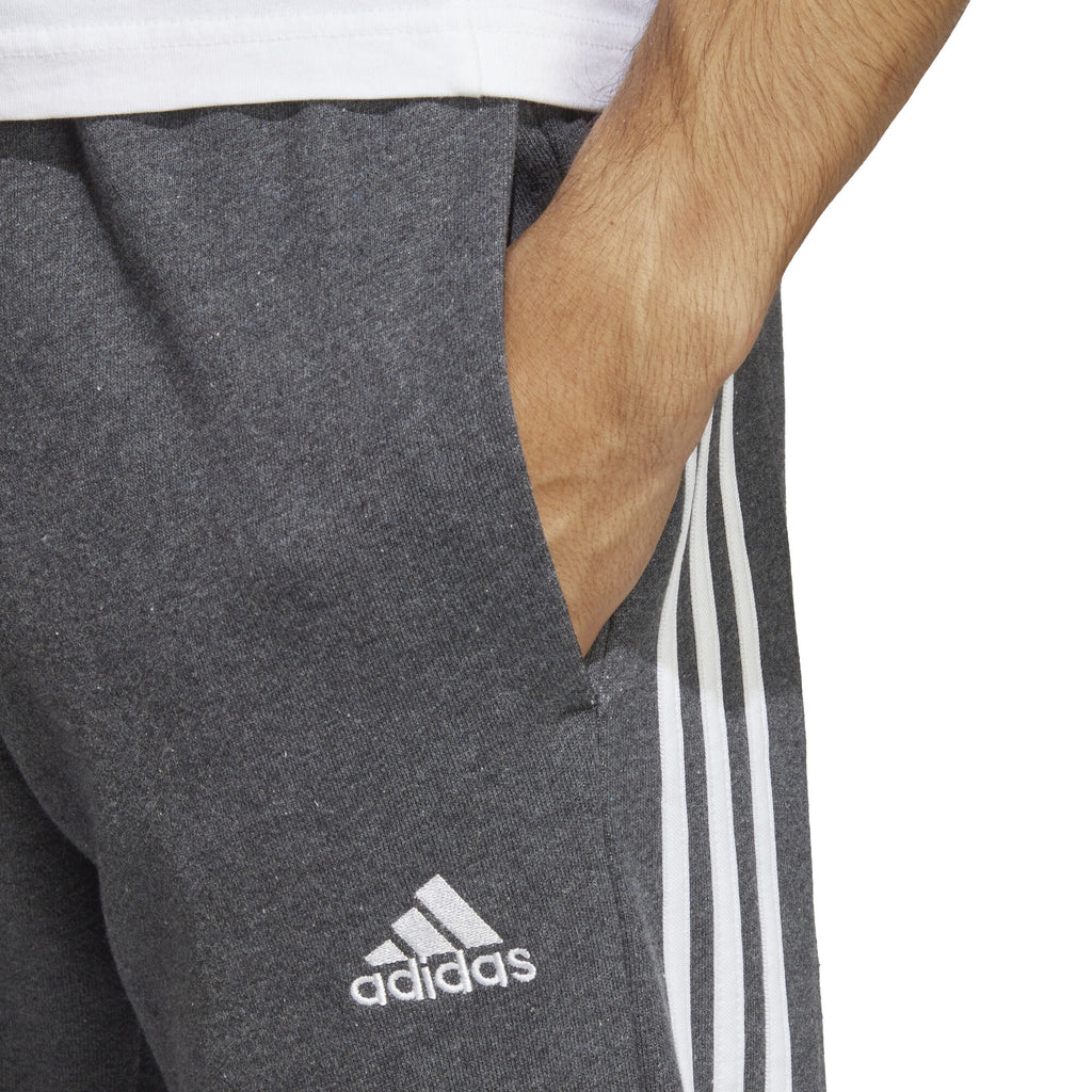 Essentials French Terry Tapered Cuff 3-Stripes broek