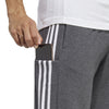Essentials French Terry Tapered Cuff 3-Stripes broek
