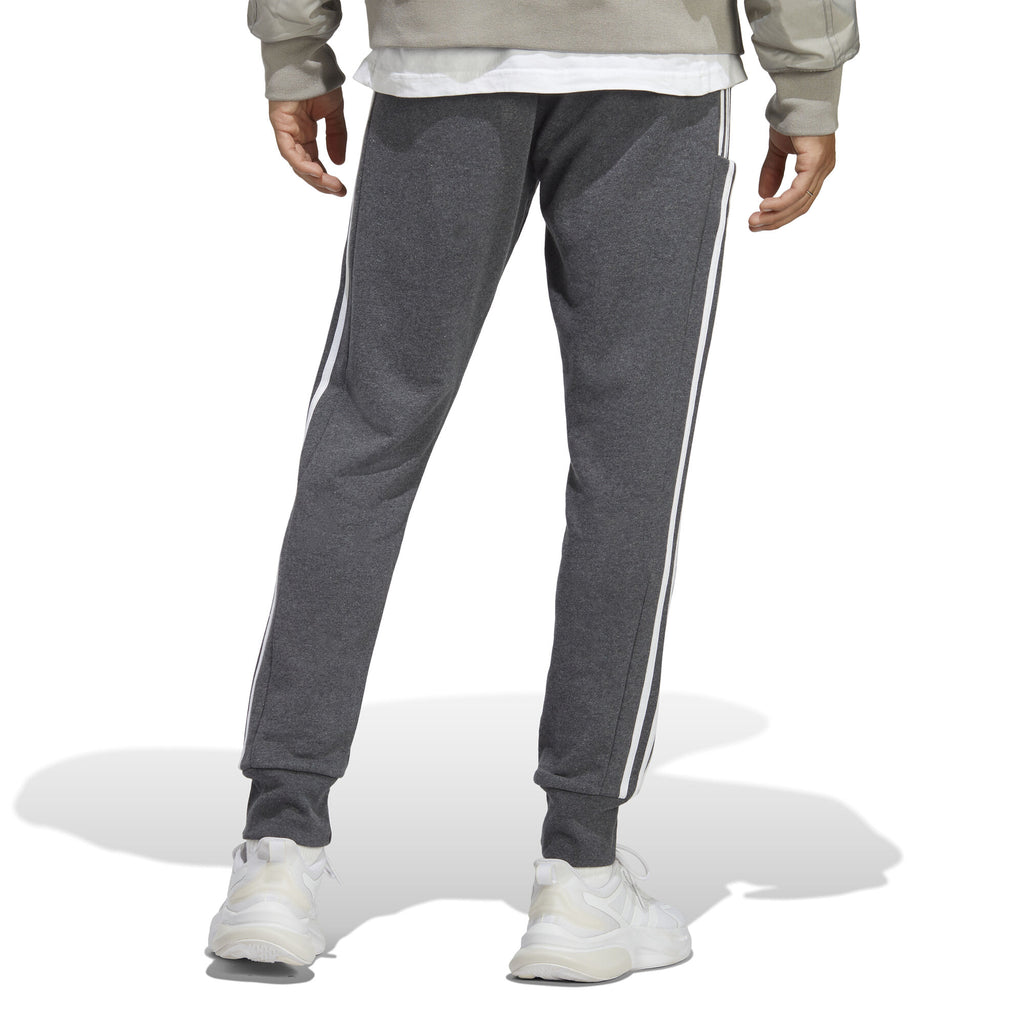 Essentials French Terry Tapered Cuff 3-Stripes broek