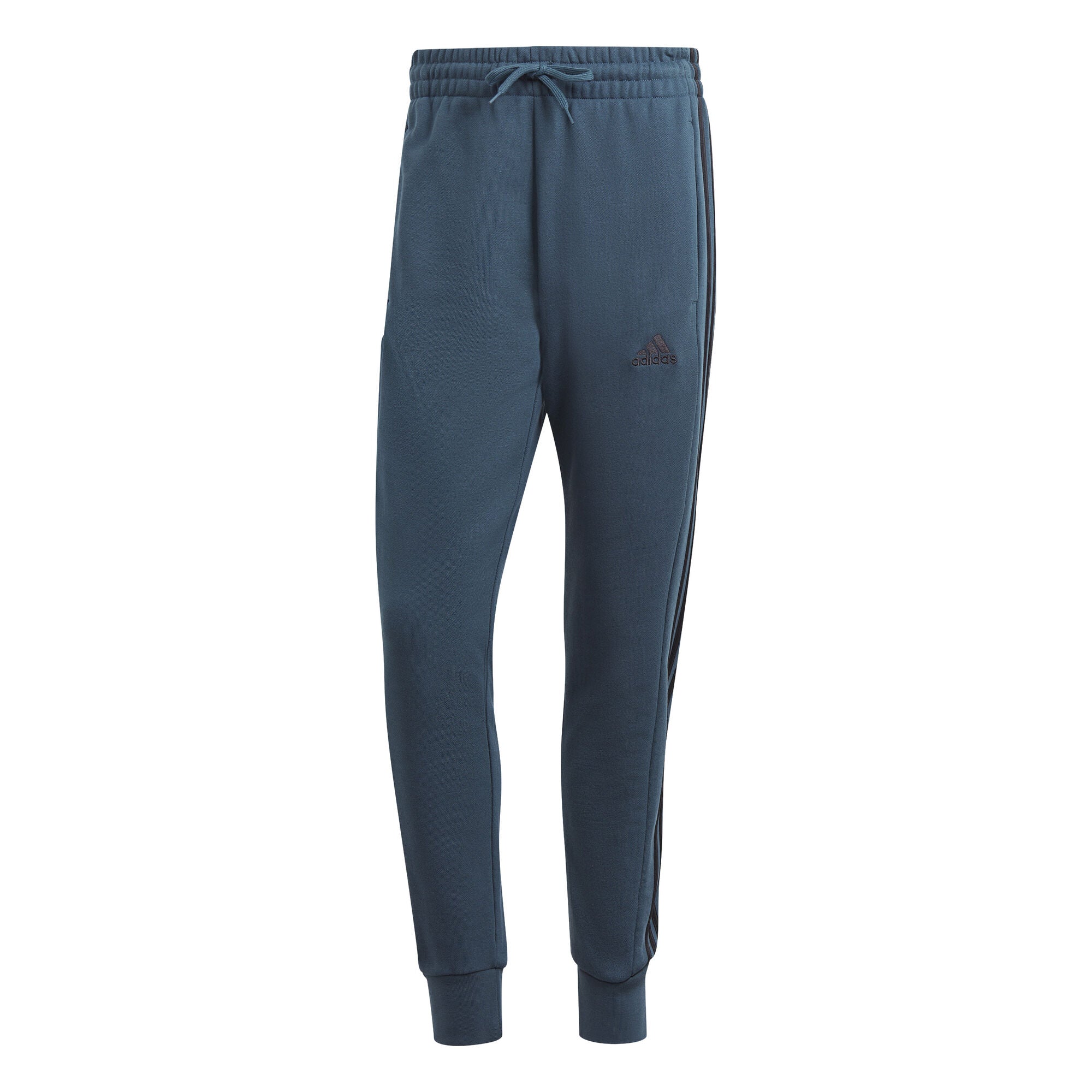 Essentials French Terry Tapered Cuff 3-Stripes broek