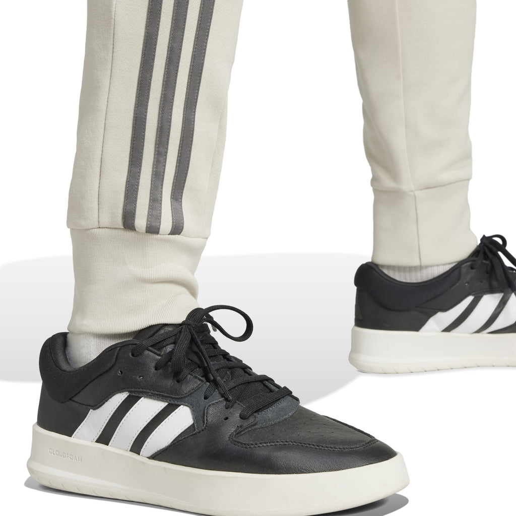 Essentials French Terry Tapered Cuff 3-Stripes broek
