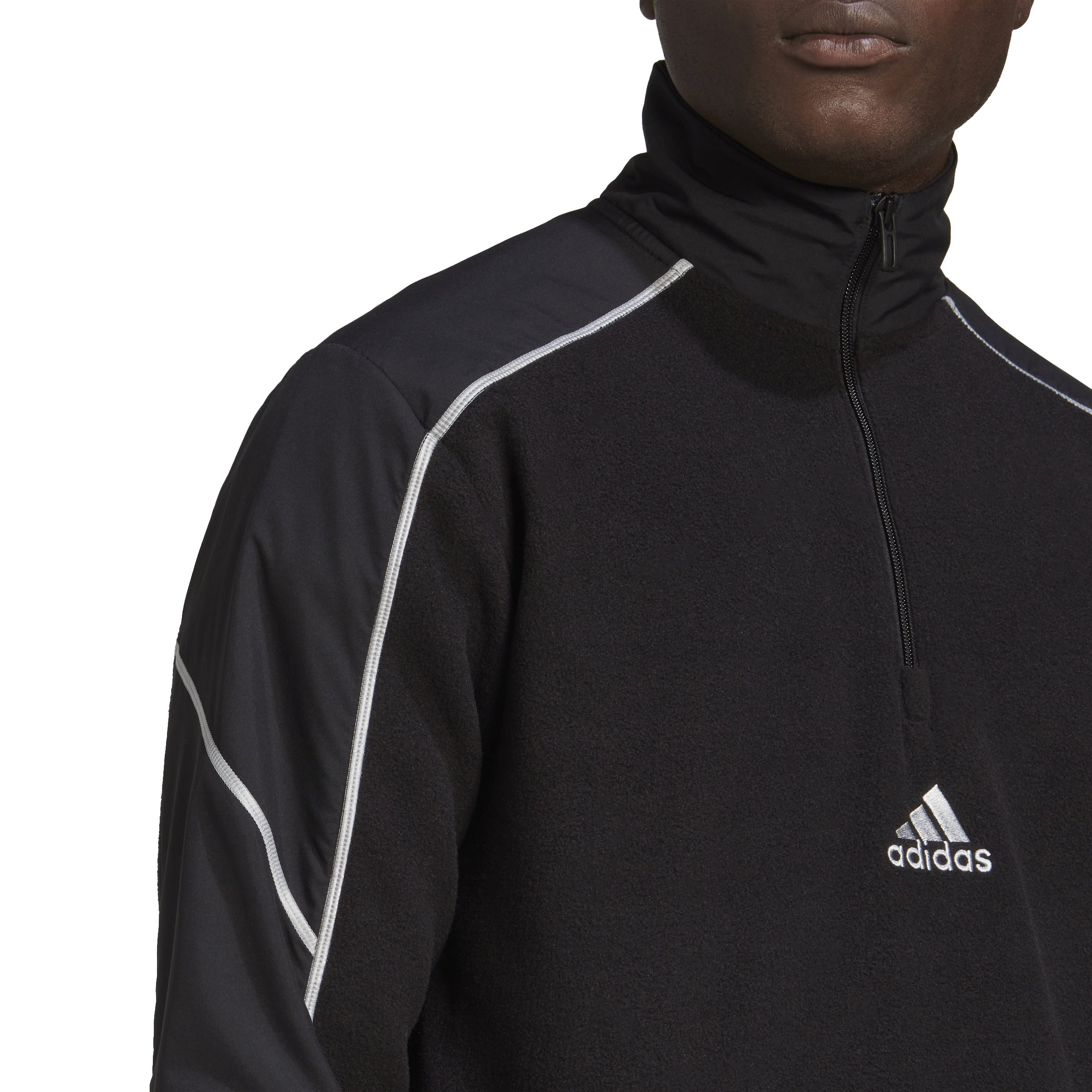 Essentials Reflect-in-the-Dark Polar Fleece sweater