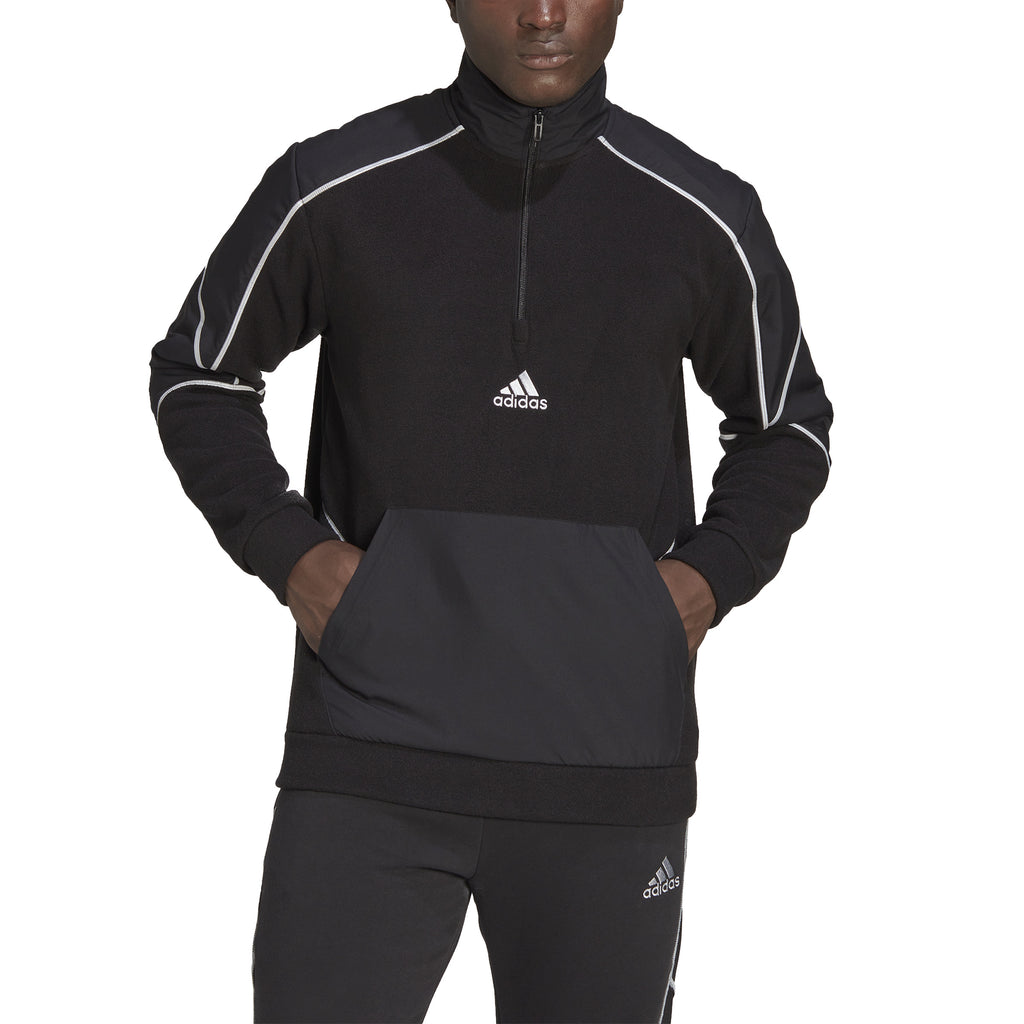 Essentials Reflect-in-the-Dark Polar Fleece sweater