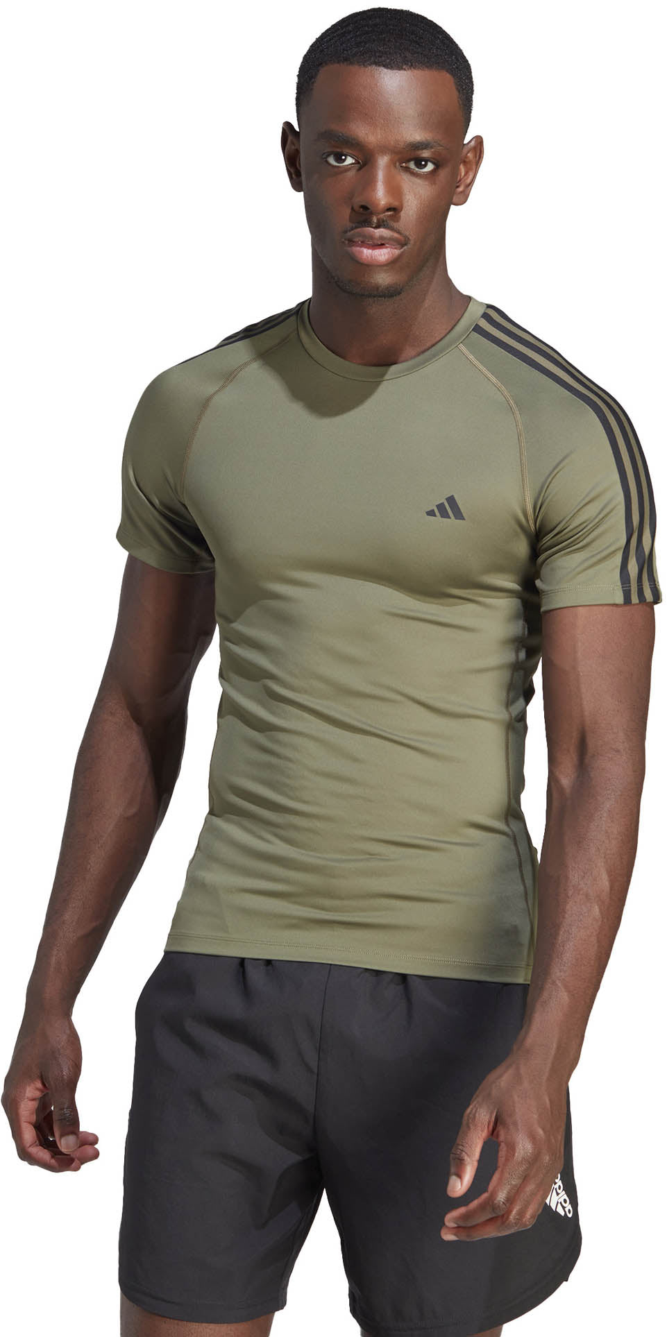Techfit 3-Stripes trainingsshirt