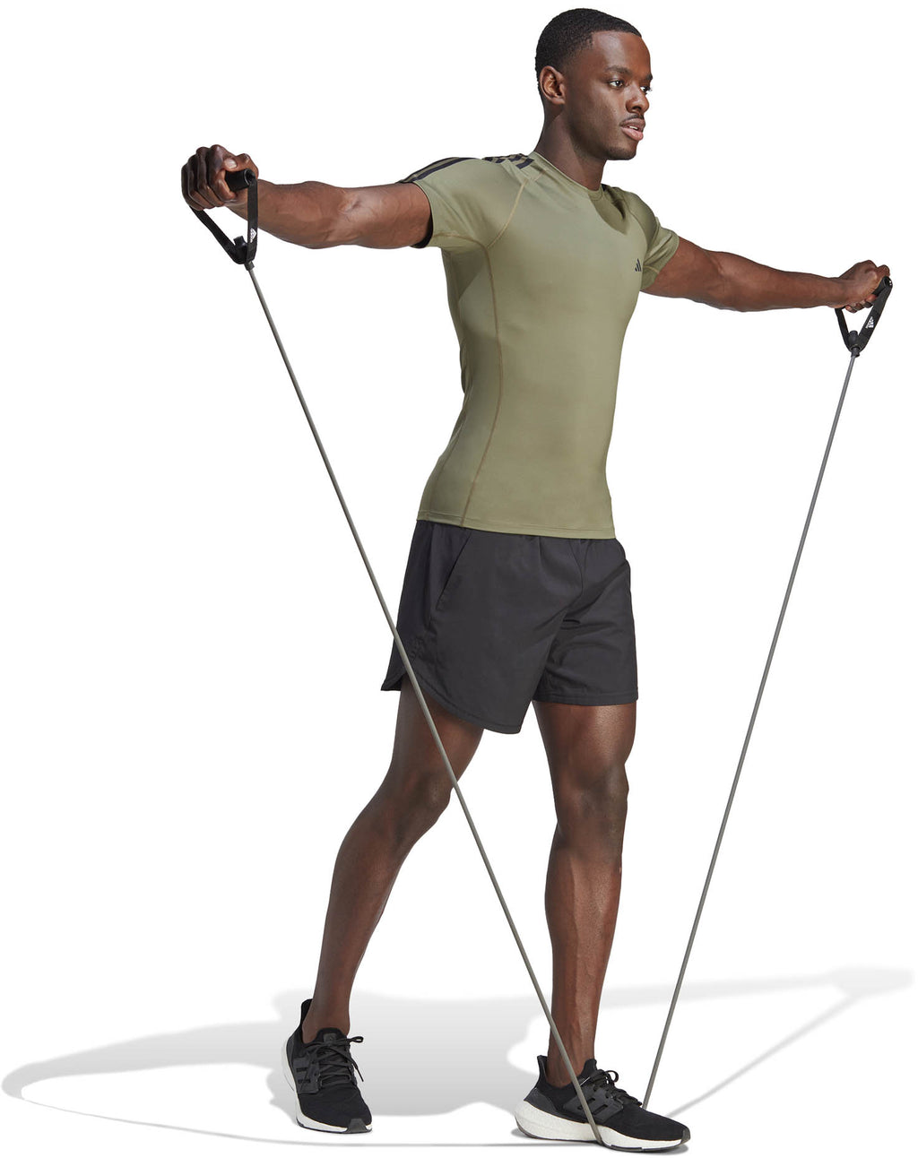 Techfit 3-Stripes trainingsshirt