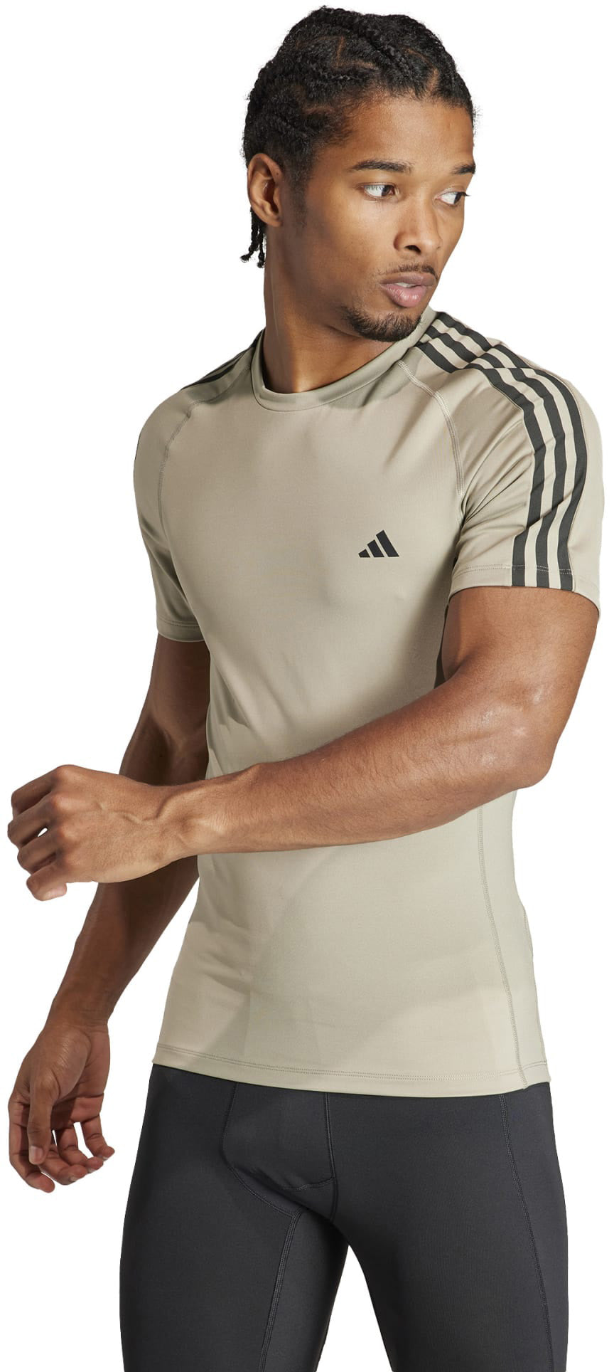 Techfit 3-Stripes trainingsshirt