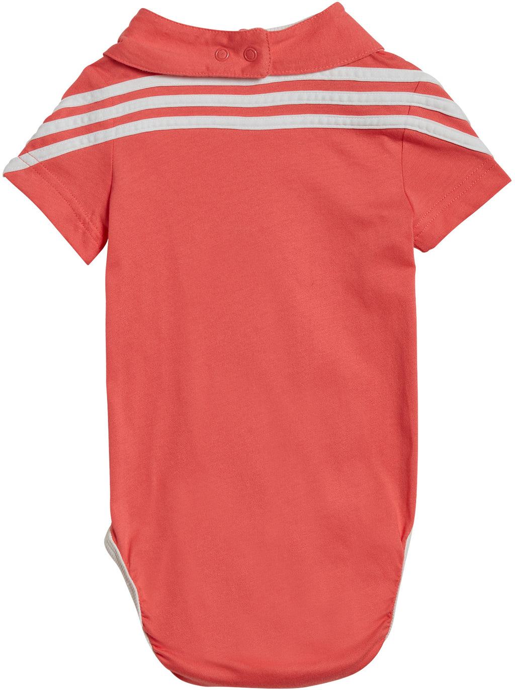 3-Stripes baby romper met slab