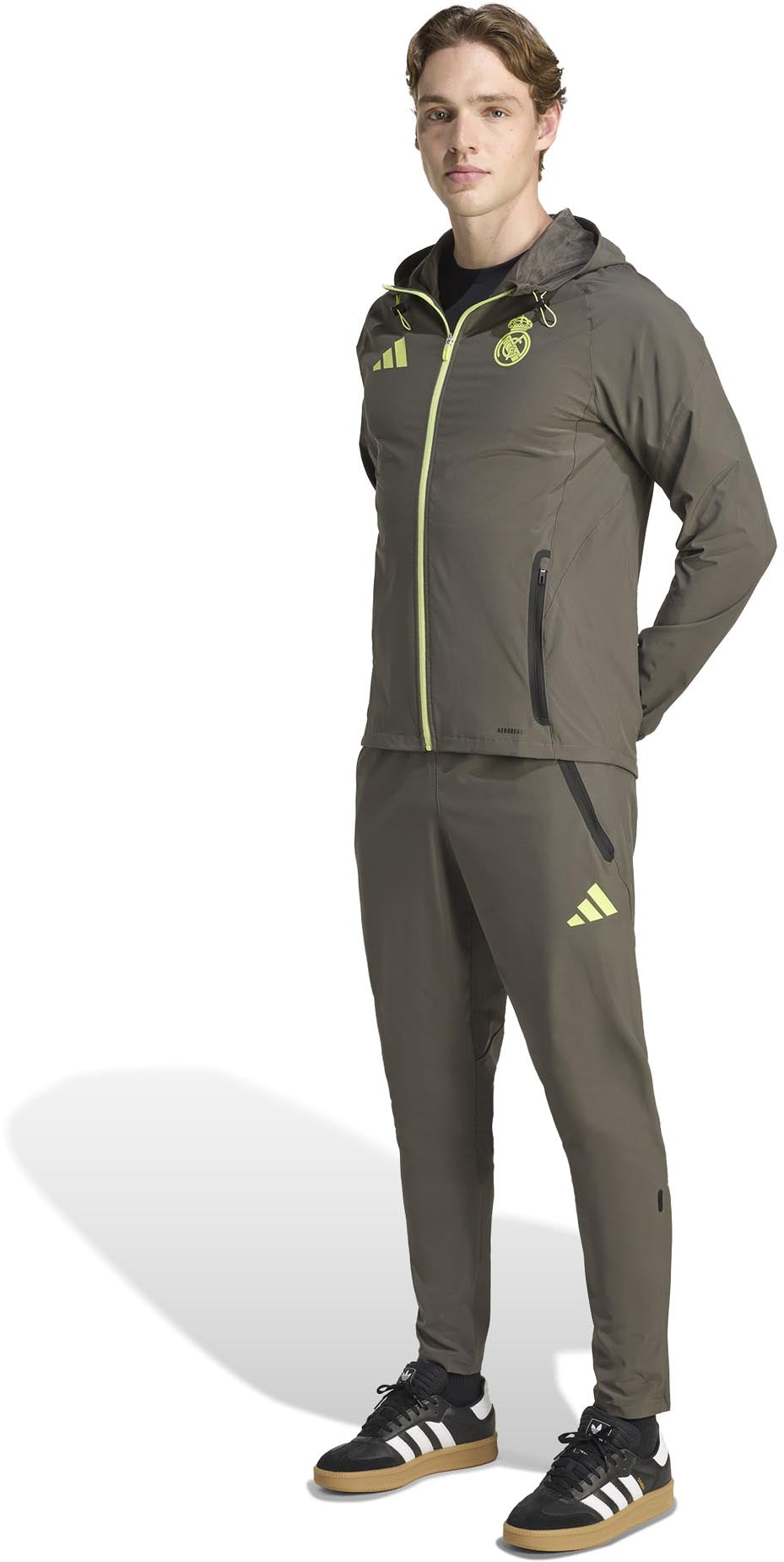 Real Madrid Tiro 25 Competition Vis Tech Travel broek