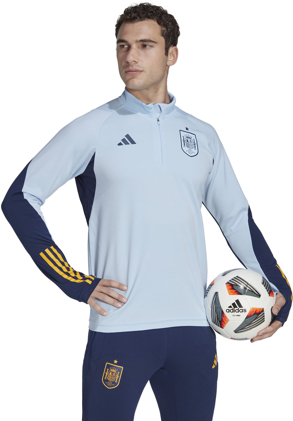Spanje Training voetbal longsleeve