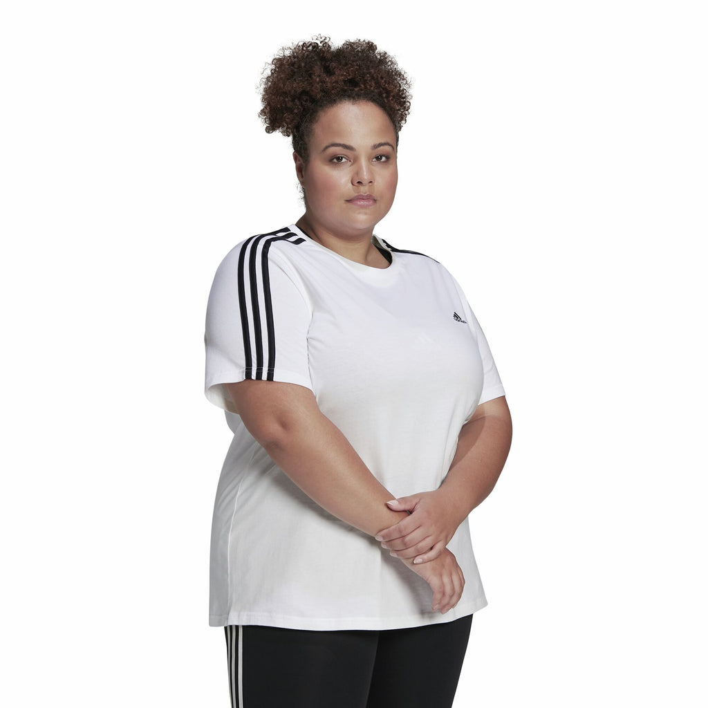 Essentials Slim 3-Stripes shirt (Grote Maat)