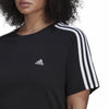 Essentials Slim 3-Stripes shirt (Grote Maat)