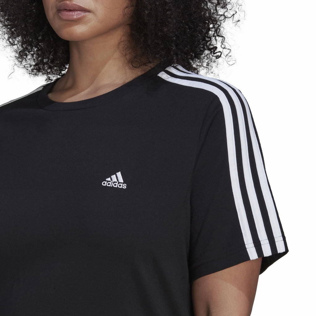 Essentials Slim 3-Stripes shirt (Grote Maat)
