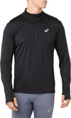 Silver 1/2 Zip longsleeve