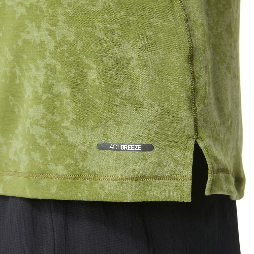 Metarun Pattern 1/2 Zip t-shirt