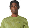 Metarun Pattern 1/2 Zip t-shirt