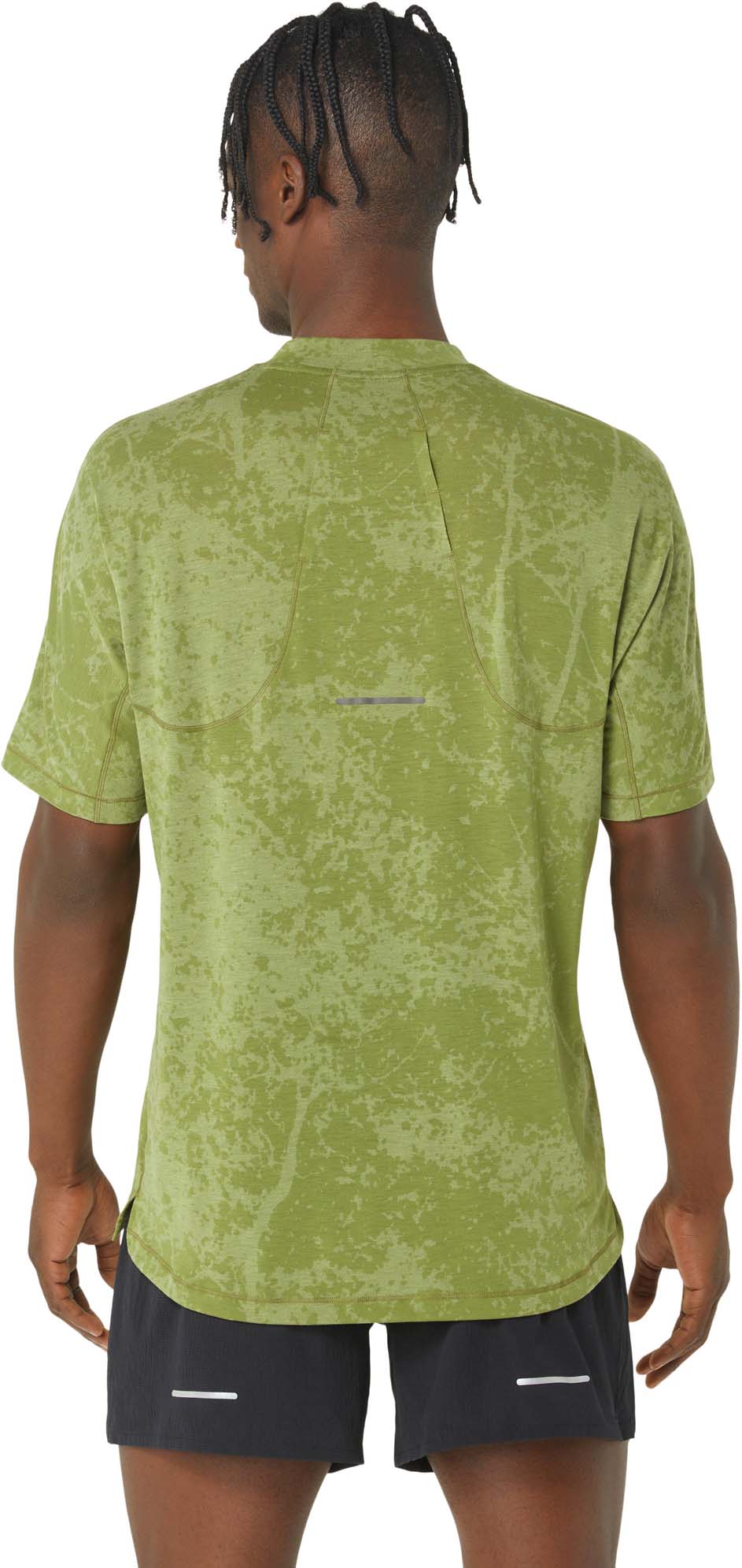 Metarun Pattern 1/2 Zip t-shirt