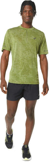 Metarun Pattern 1/2 Zip t-shirt