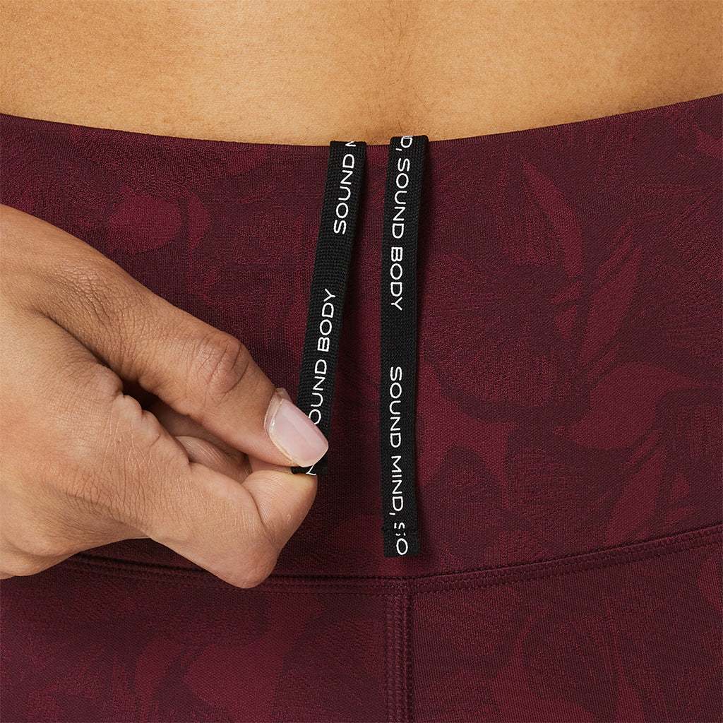 Jacquard Run legging