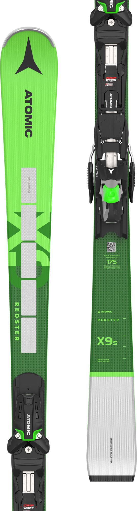 Redster X9 S Revo + X12 GW ski's