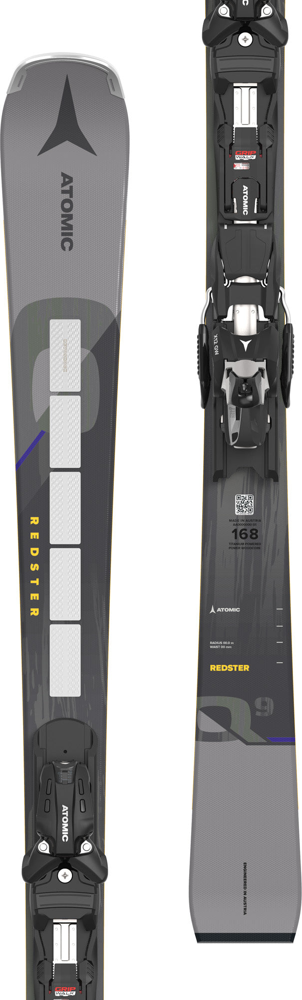 Redster Q9 Revoshock S + X 12 GW ski's