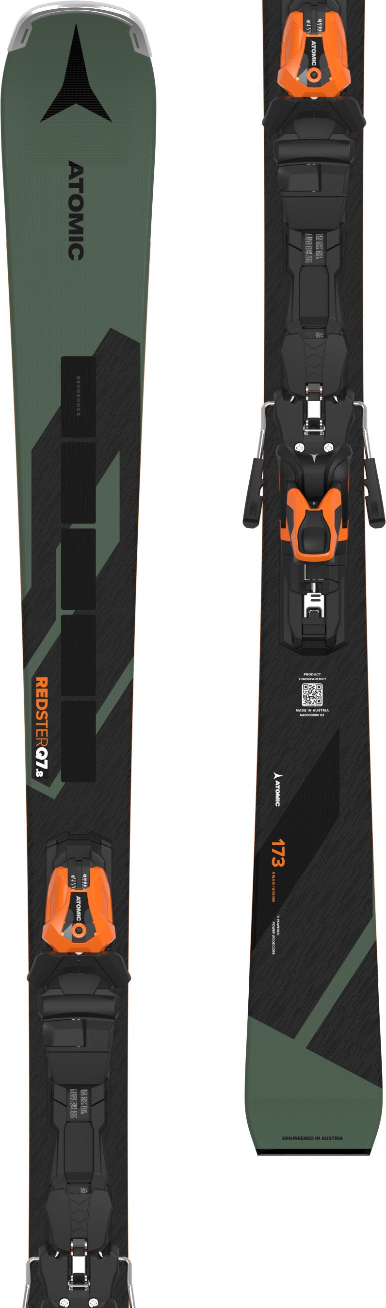 Redster Q7.8 ski's
