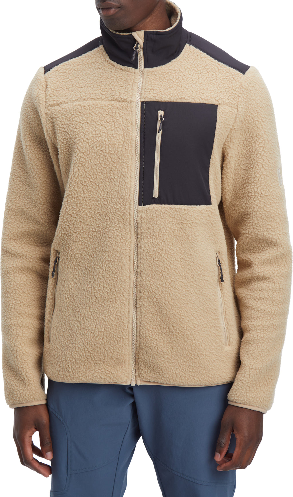 Cherpa fleece jack