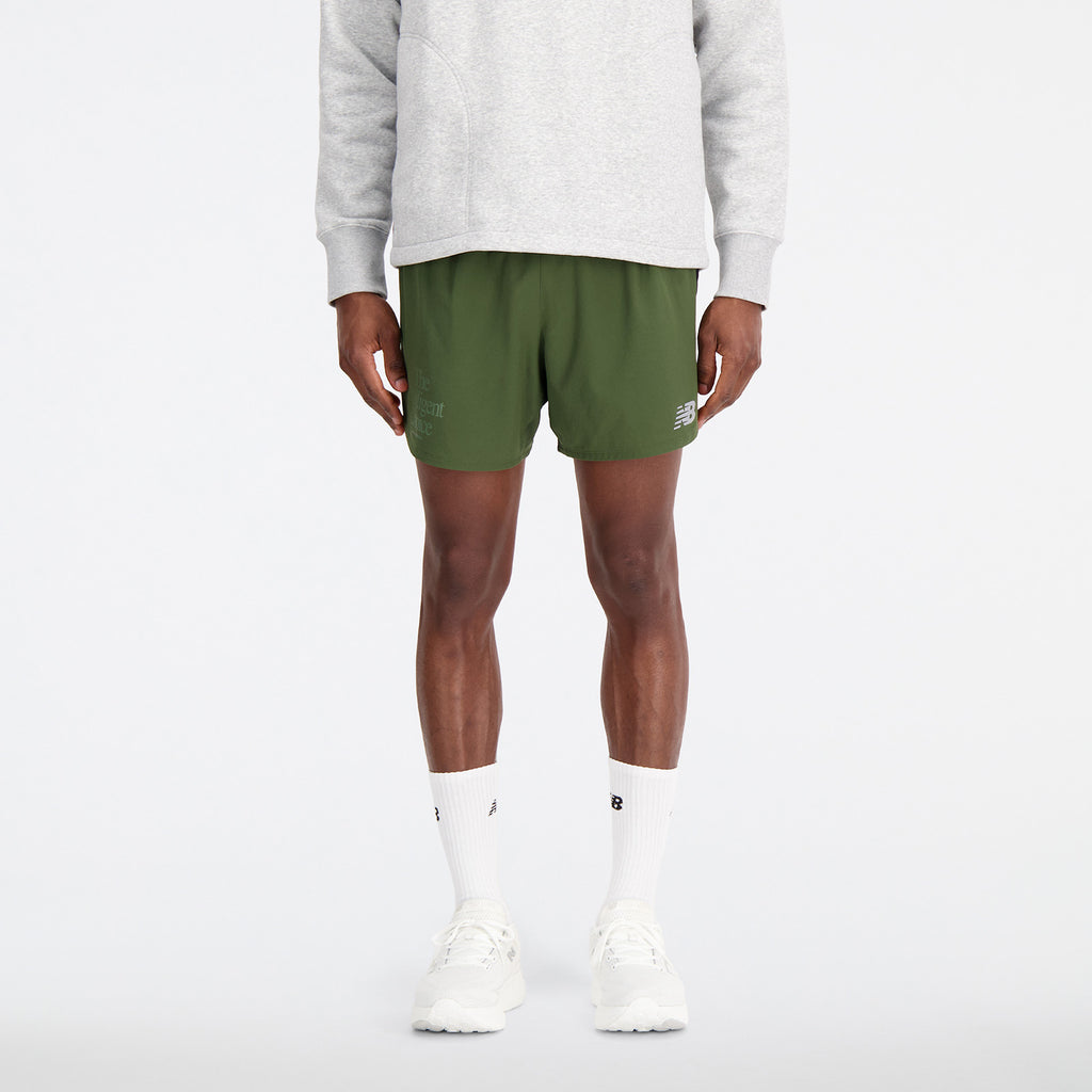 Graphic Impact Run 5-inch short