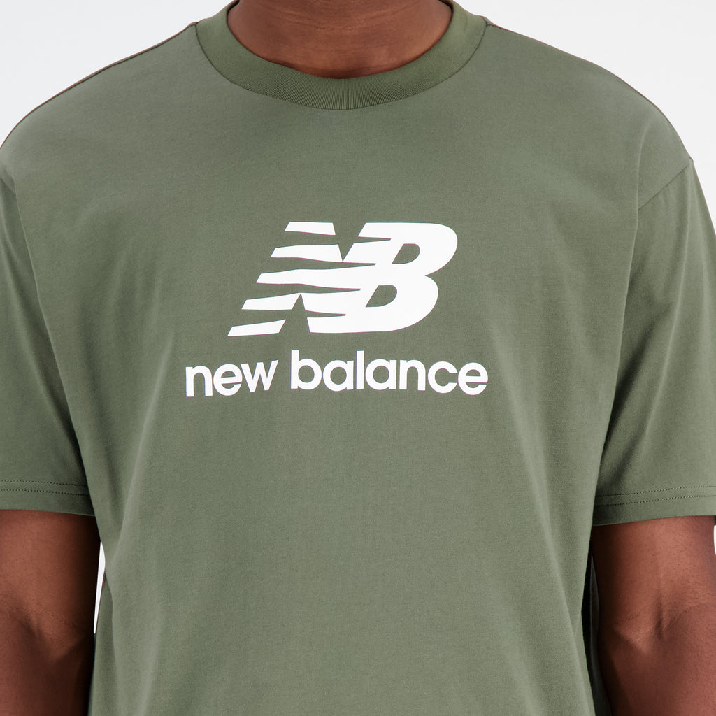 Essentials Stacked Logo Cotton shirt