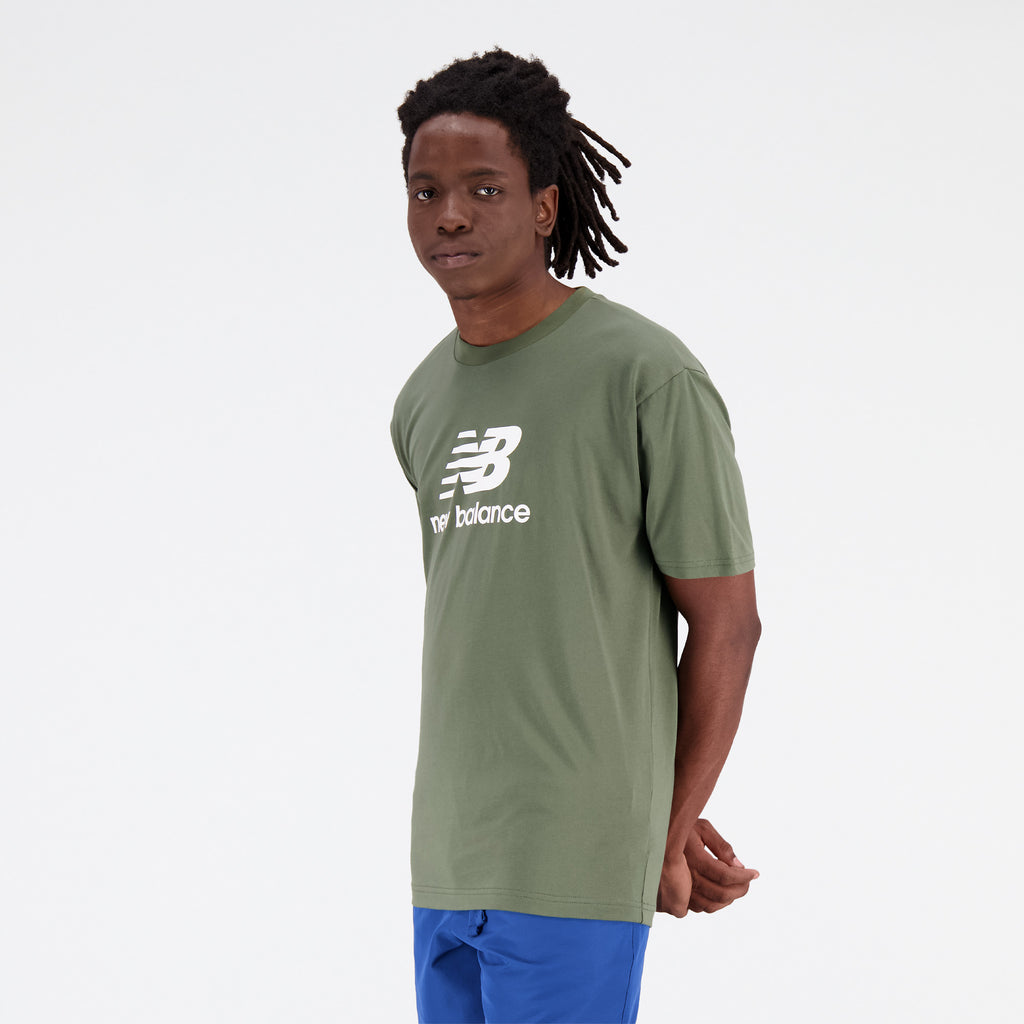 Essentials Stacked Logo Cotton shirt