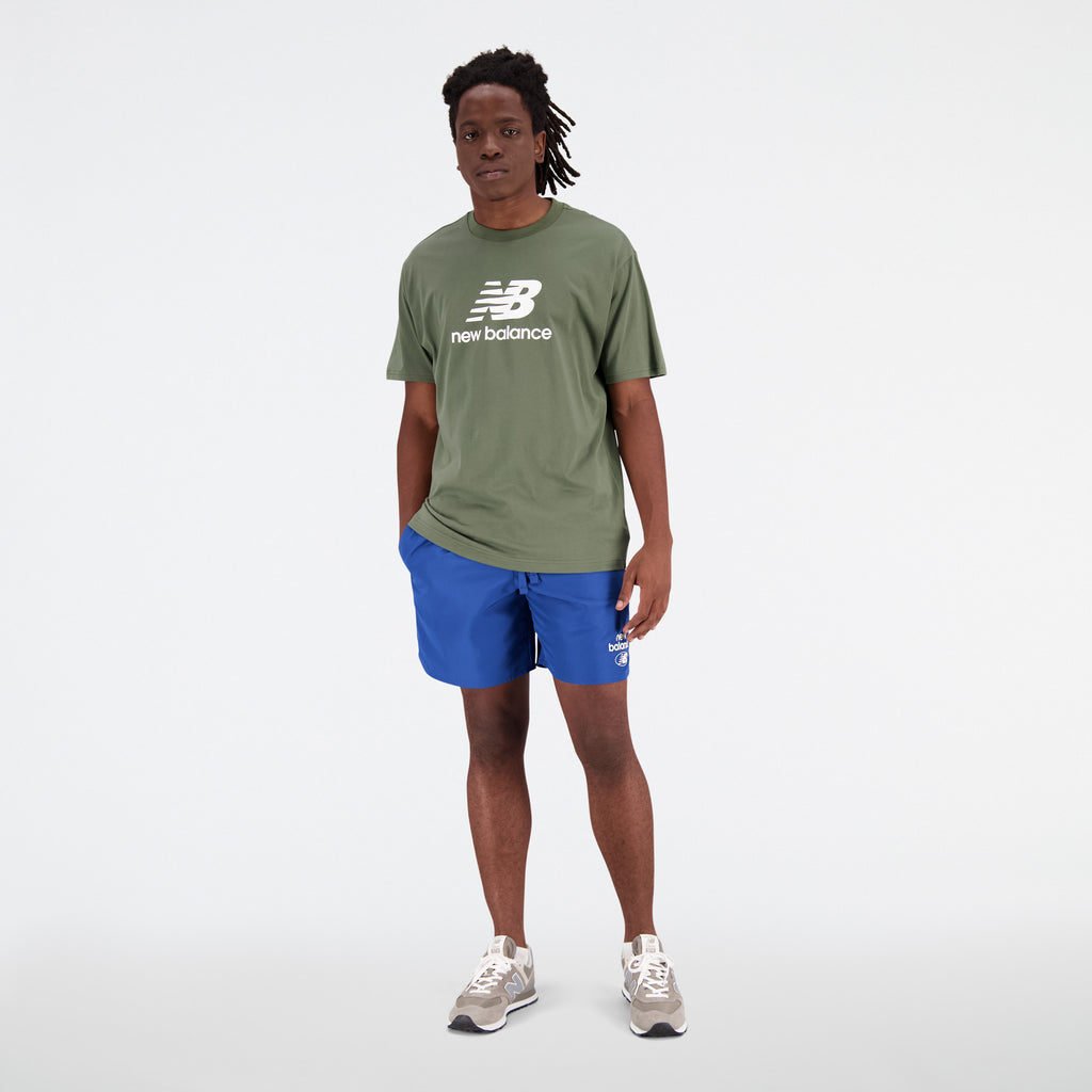 Essentials Stacked Logo Cotton shirt