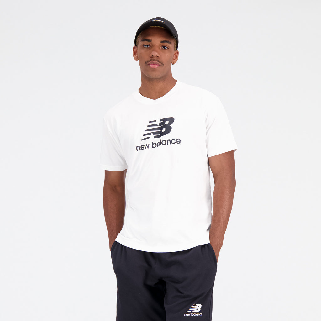 Essentials Stacked Logo Cotton shirt