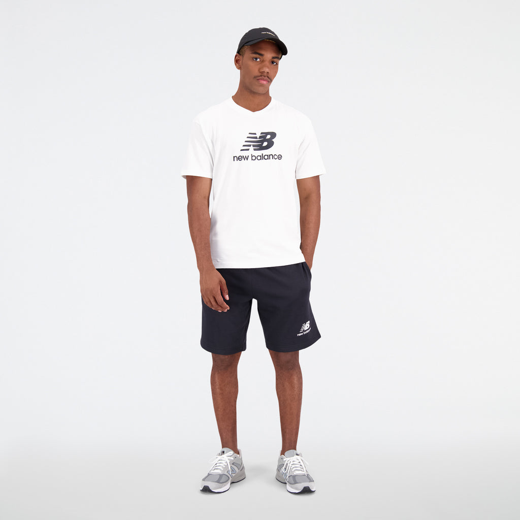 Essentials Stacked Logo Cotton shirt