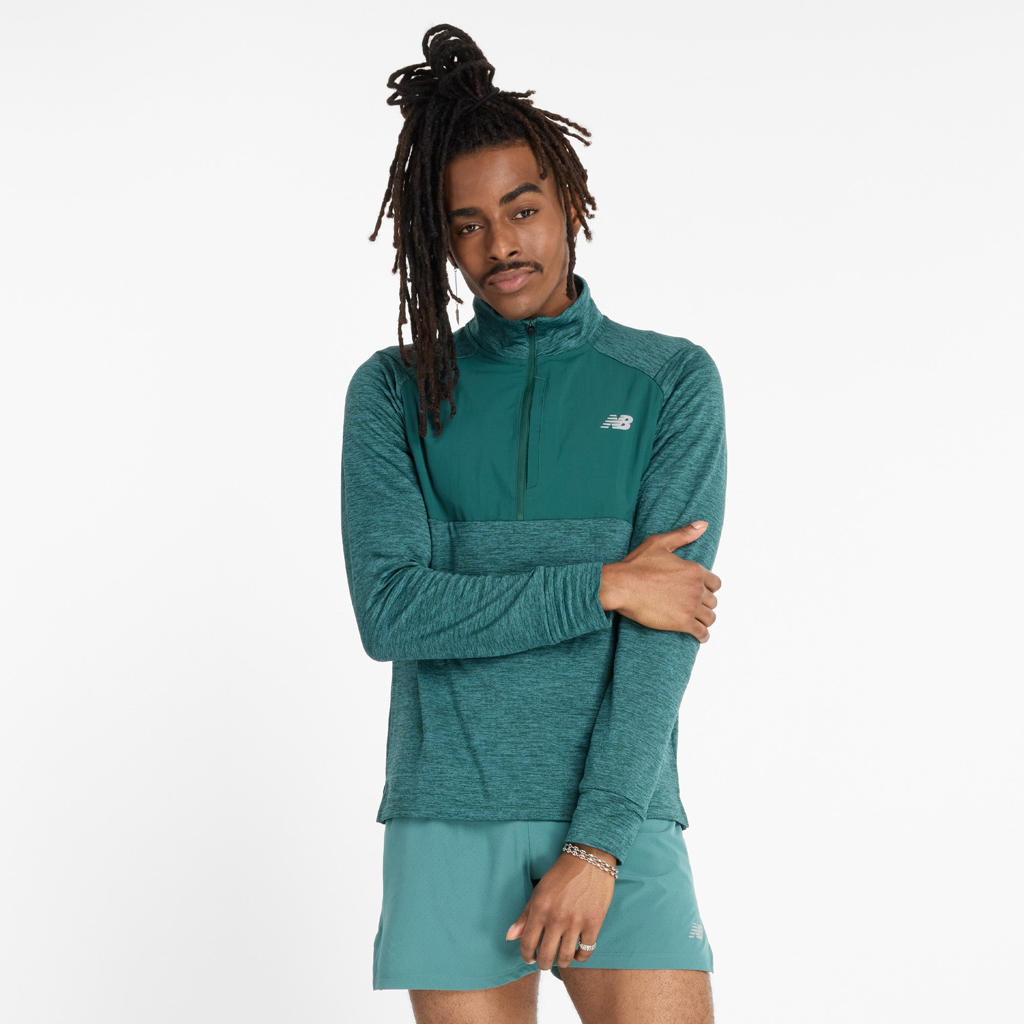 Athletics Heat Grid 1/2 Zip longsleeve