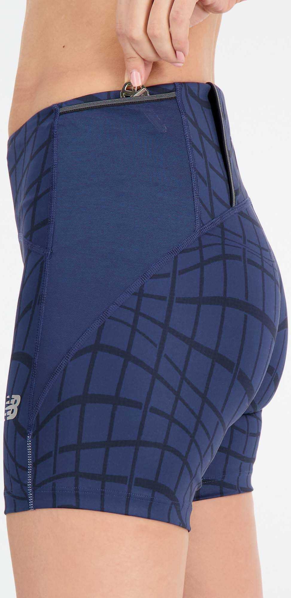 Printed Impact Run Fitted short