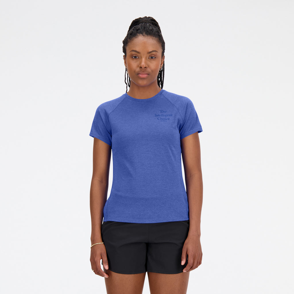 Printed Impact Run shortsleeve shirt
