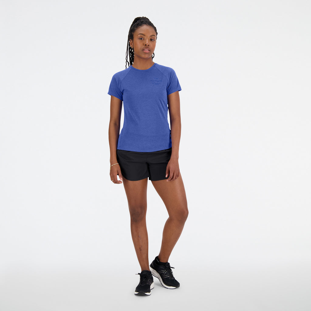 Printed Impact Run shortsleeve shirt
