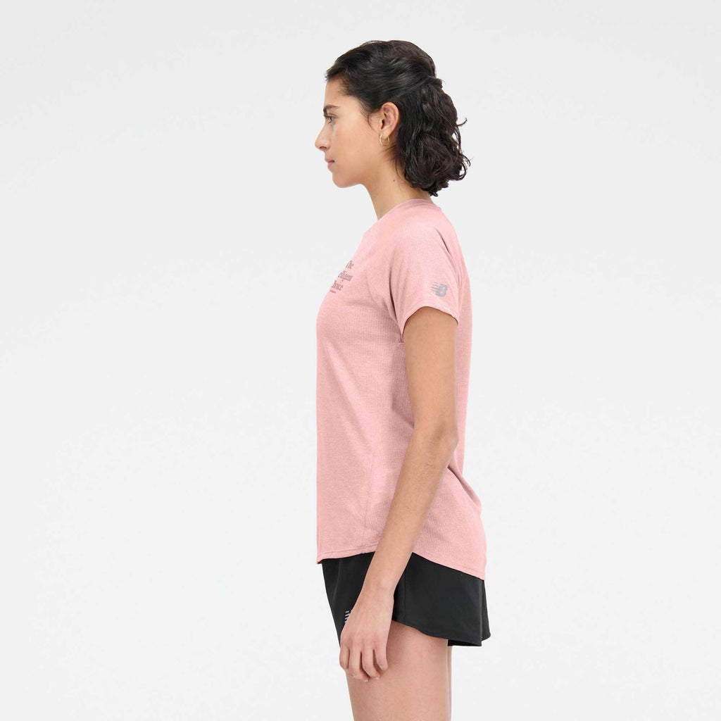 Printed Impact Run shortsleeve shirt