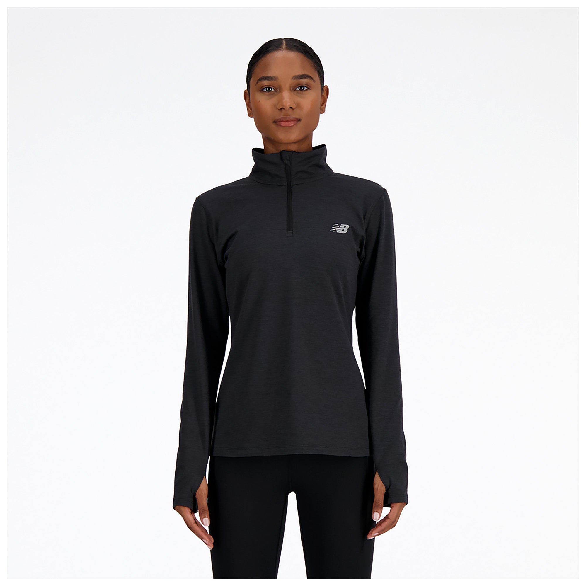 Sport Essentials Space Dye Quarter Zip longsleeve