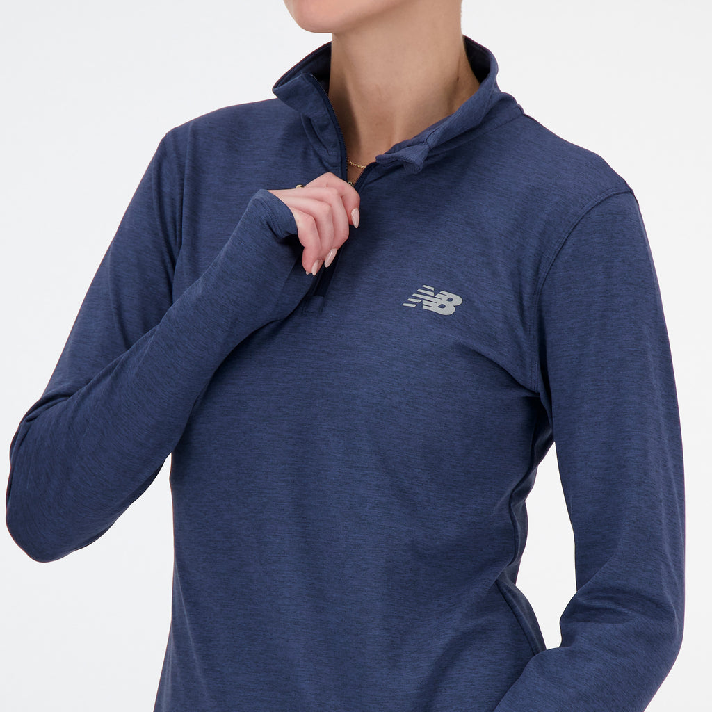 Sport Essentials Space Dye Quarter Zip longsleeve