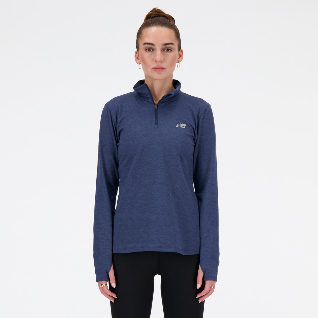 Sport Essentials Space Dye Quarter Zip longsleeve