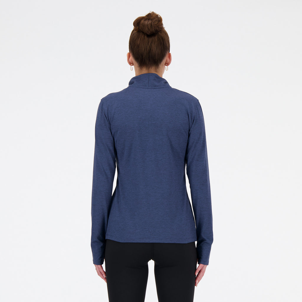 Sport Essentials Space Dye Quarter Zip longsleeve