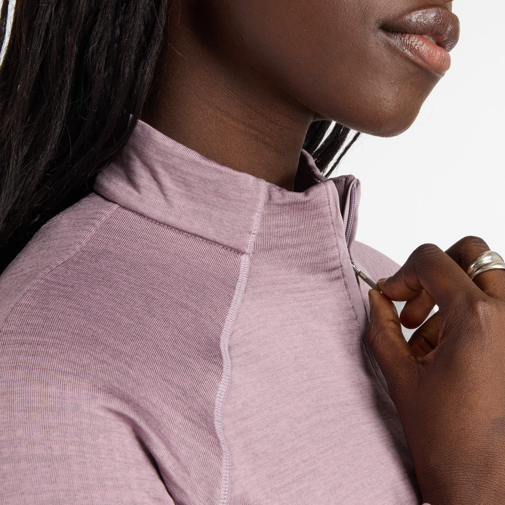 Athletics Heat Grid Half Zip longsleeve