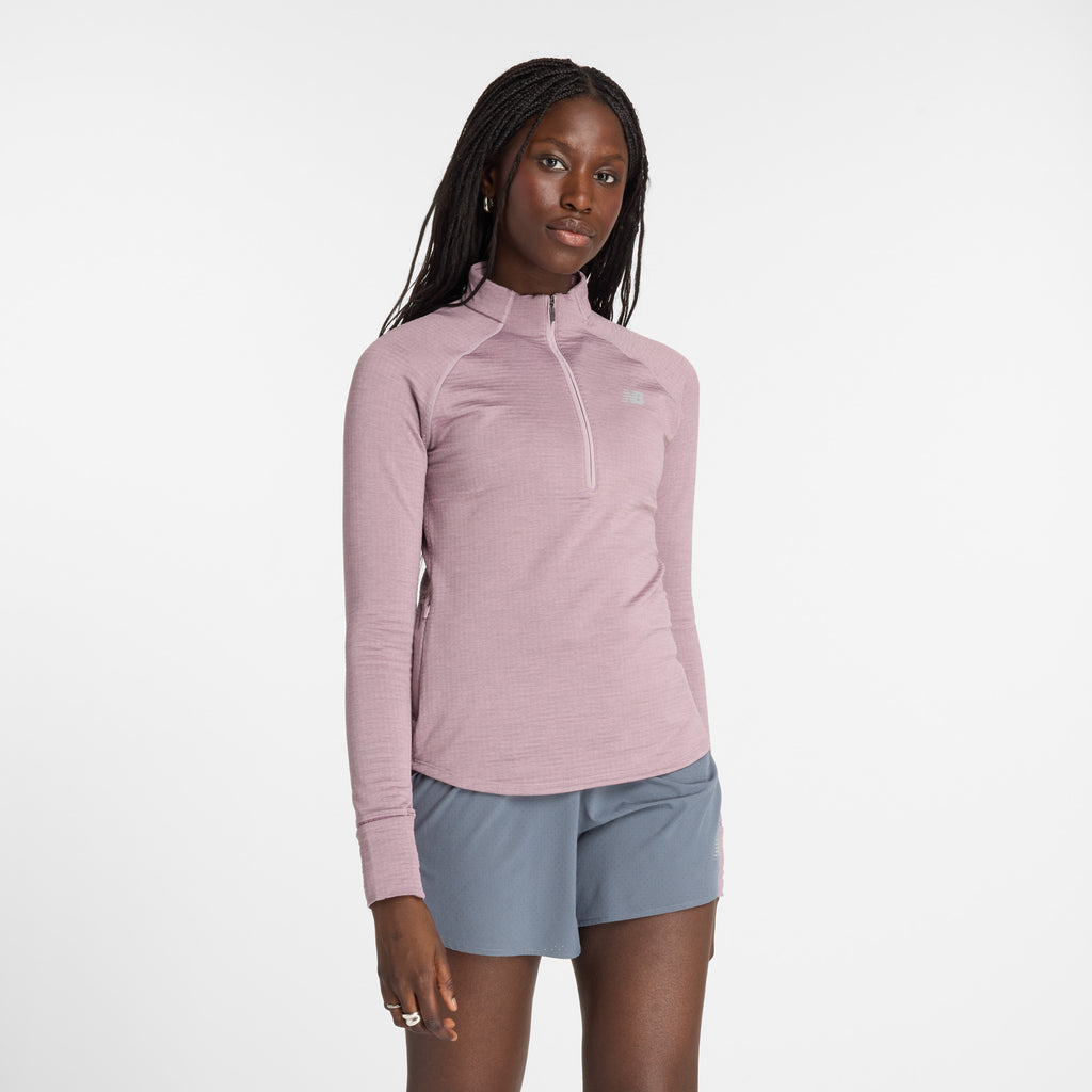 Athletics Heat Grid Half Zip longsleeve