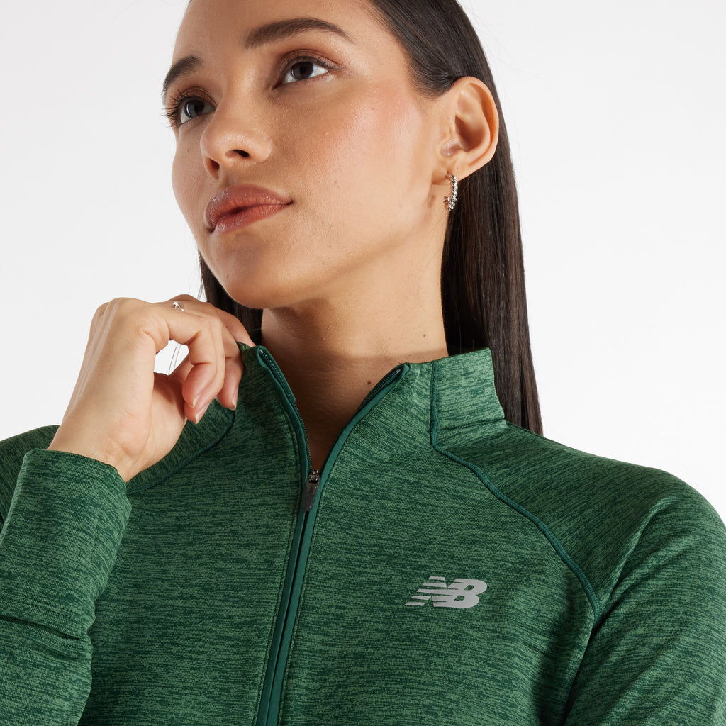 Athletics Heat Grid Half Zip longsleeve
