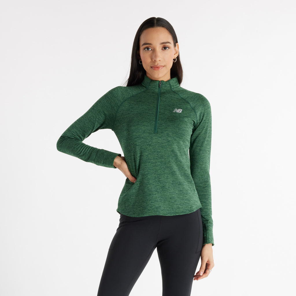 Athletics Heat Grid Half Zip longsleeve