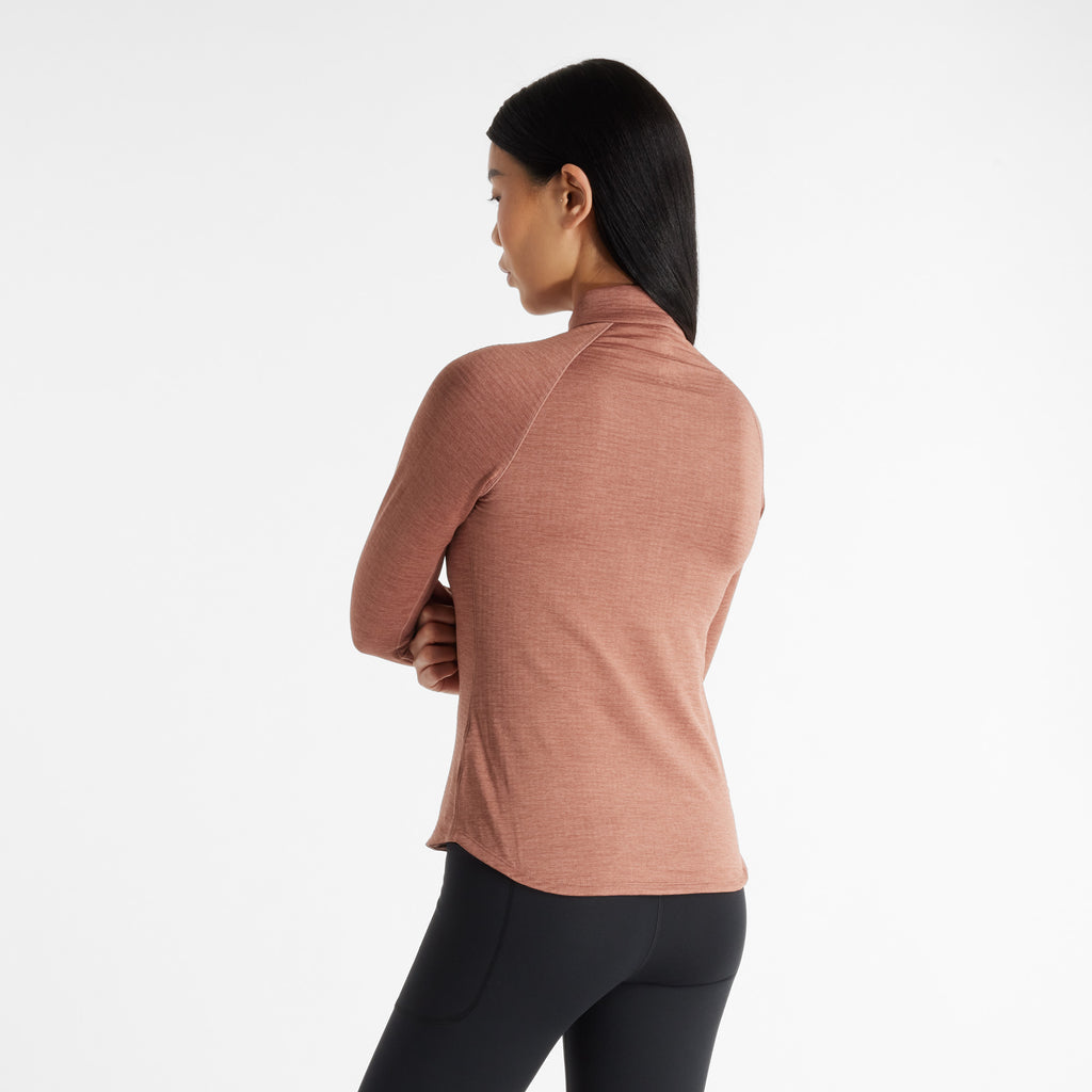 Athletics Heat Grid Half Zip longsleeve