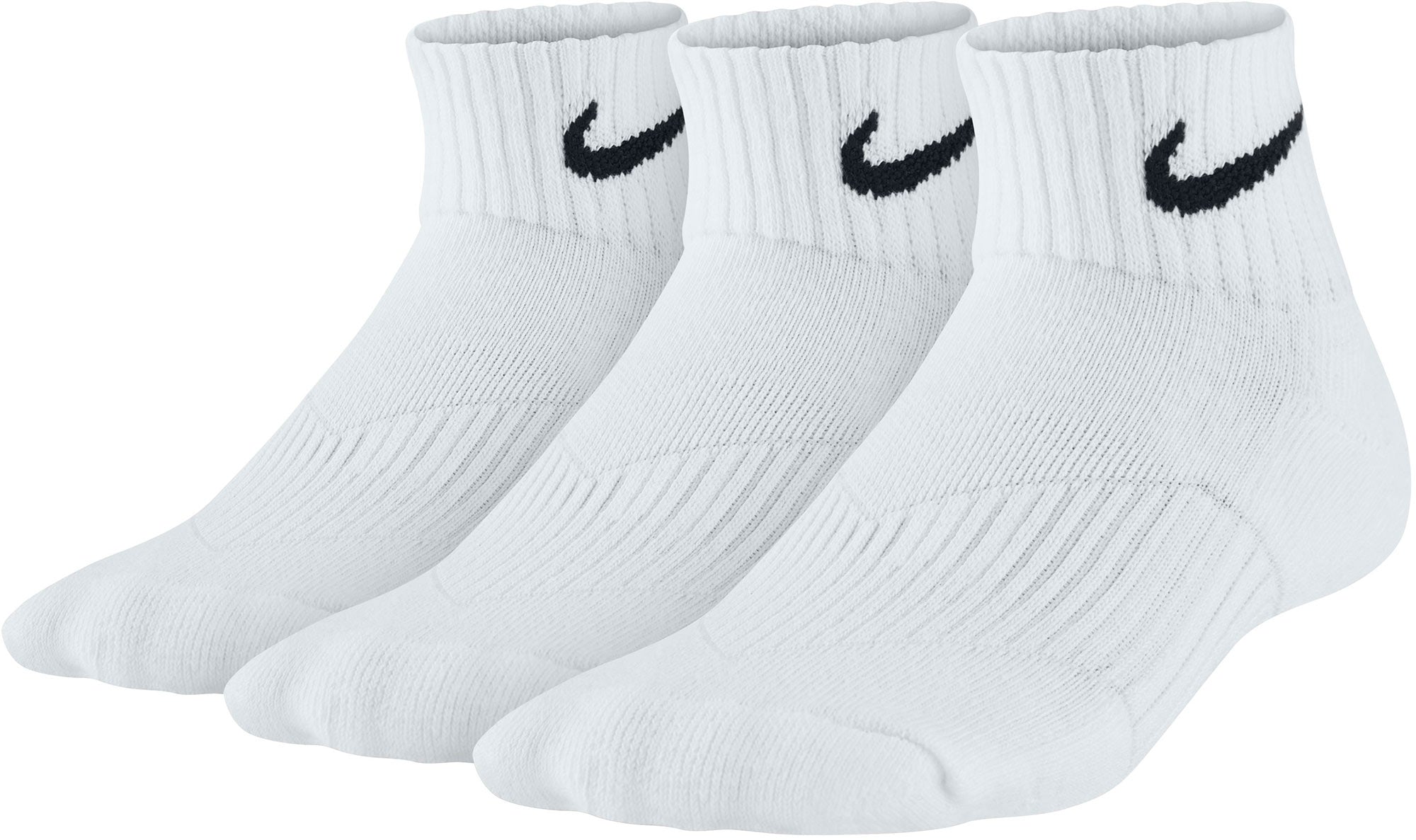 Cotton Cushion Quarter kids sokken (3 paar)