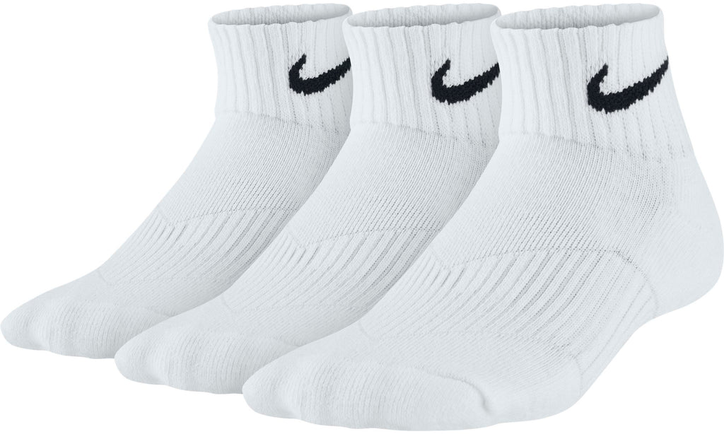 Cotton Cushion Quarter kids sokken (3 paar)