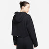 Yoga Luxe Cropped Fleece Hoodie